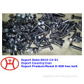 Monel K-500 hex bolt